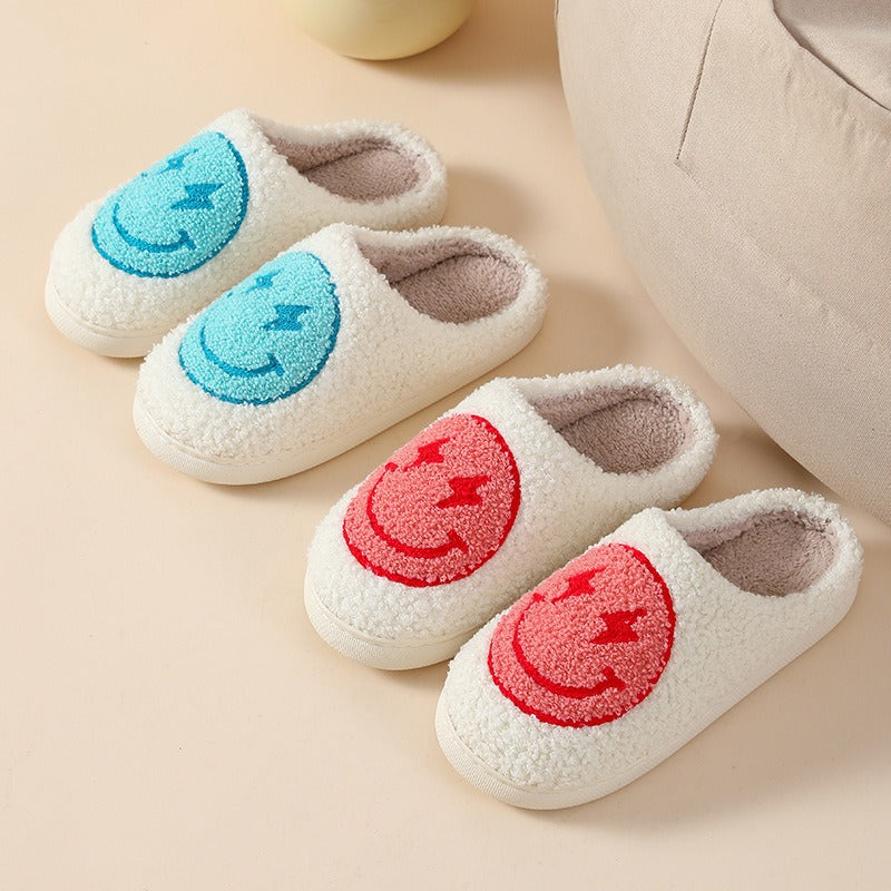 Mao Mao Home Slippers Cartoon Love Style Indoor and Outdoor Warm Slippers Cotton Slippers