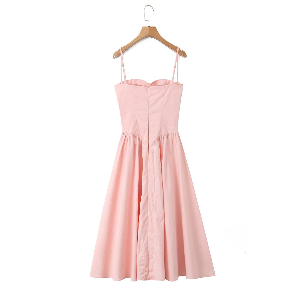 Summer skirt new style French retro long skirt palace style wear suspender dress for women