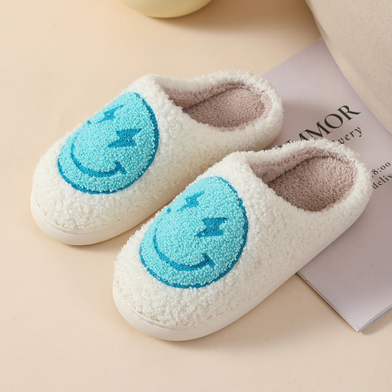 Mao Mao Home Slippers Cartoon Love Style Indoor and Outdoor Warm Slippers Cotton Slippers